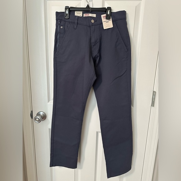 Signature by Levi Strauss Men's Chino Pants in Blue - Picture 7 of 10